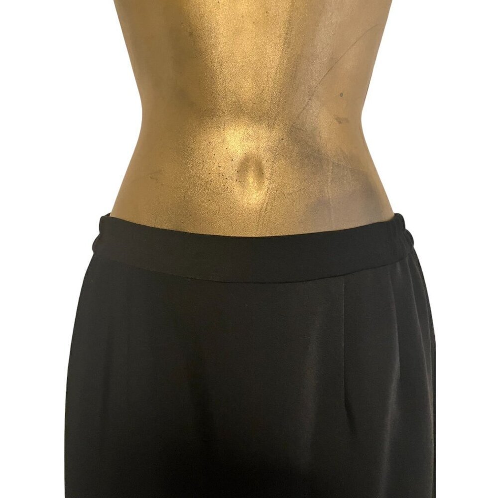 NWT Vintage Donna Vinci Skirt 8 Maxi Ostrich Feather Goth Witch Evening Cocktail - Picture 6 of 12